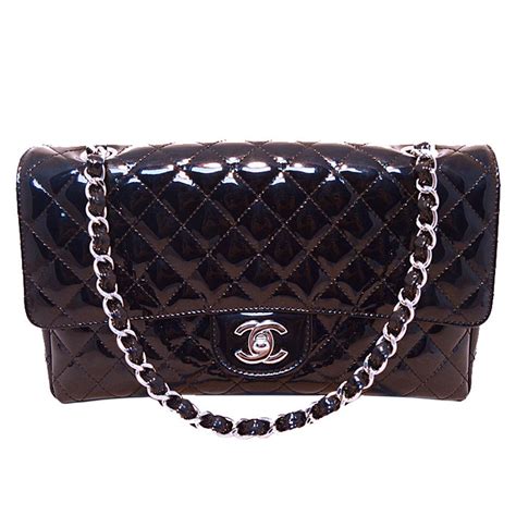 patent leather chanel bag|Chanel patent leather shoulder bags.